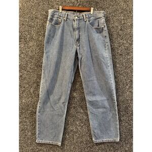 Levis 550 Relaxed Fit Denim Jeans Mens 38x32 (36x30) Mid Rise Straight Leg